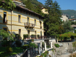 facciata di villa Cocco